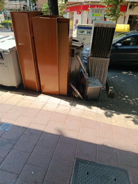 Basura u objetos abandonados